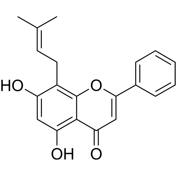 8-Prenylchrysin 34125-75-2